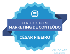 selo certificação marketing de conteúdo