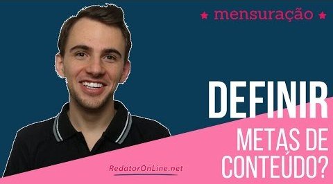 definir metas de marketing de conteúdo