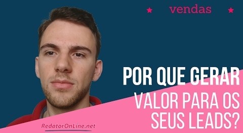 gerar valor para vender mais