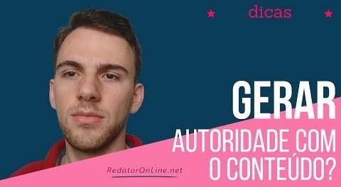 como gerar autoridade através do conteúdo