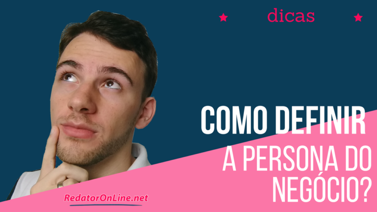 como definir a persona do negócio