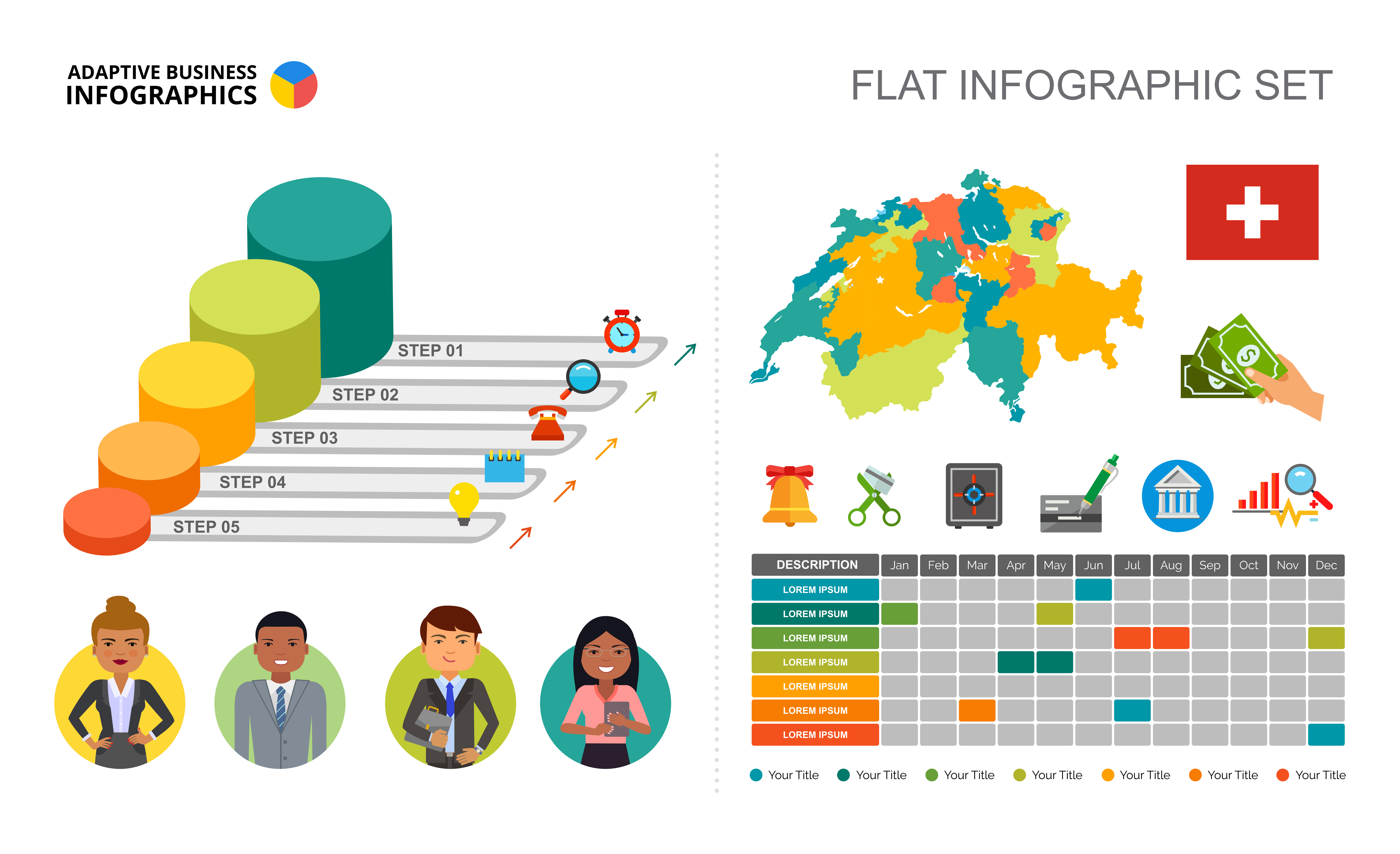 infográfico mapa exemplo